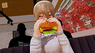 Cute couple engages in intimate activity