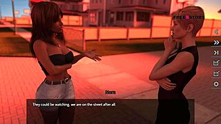 dreams of desire - alex fingers latishas ass in 3d indian game