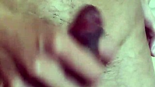 Gay Guy Teases His Navel Before Cumming