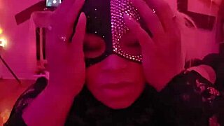 angelg and kuzz have a homemade halloween special with interracial fun