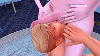 does this futanari mistress dominate and humiliate her husband cuckold with deep throat and anal?