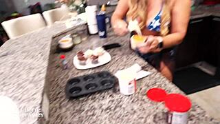 yo, step son gets way more than cupcakes from step mom kymber leigh in this wild family tale.