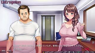Hentai Wife Kaede, 32, Cheats With Old Man in Anime Scene
