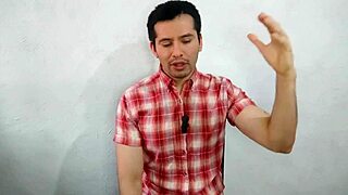 married supervisor fucks employee bareback in factory bathroom at night