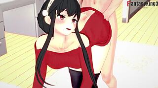 yor forger fucks and sucks pov in spy x family hentai 😍