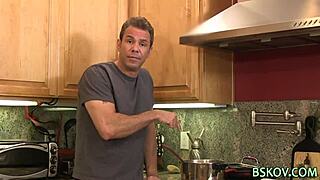 Lily Labeau Receives Intense Oral Pleasure from Brunette Babe