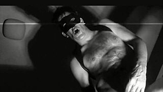 watch this gay stud fist himself with a satanic dildo and cum hard!