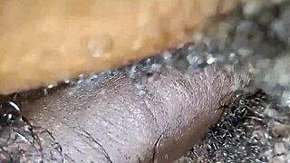 thick cum fills tight pussy