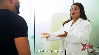 Peruvian doctor slut cures patient with rough sex in hospital