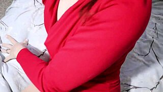 Wife's big ass gets pounded by a monster cock outdoors