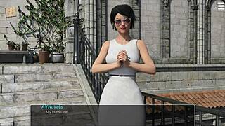 the knockout master 18 story unfolds outdoors with a brunette