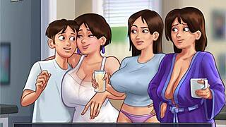 summertime saga episode 192 with erotic anime hentai elements