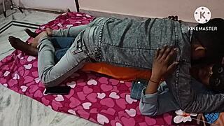 hightechp wife gets dirty with husband in bedroom action on feb 18.