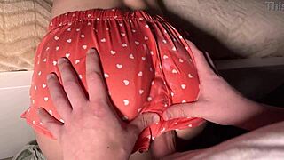 Stepsis Teases with Wet Pussy Rubbing Without Full Penetration