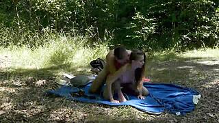 Amateur BBW gives sloppy head and swallows cum on big cock