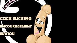 i love watching you suck that cock