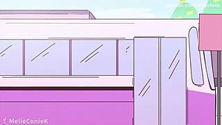 Futa Jackie Fucks Janna Hard On The School Bus!