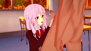 guilty crown - teen 18+ inori yuzuriha in 3d hentai animation