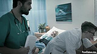 This Hurt Petite Teen Got Fucked By The Nasty Doctor's Big Dick