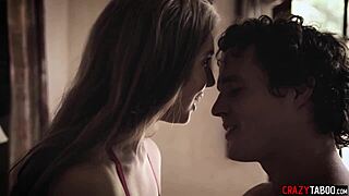 eager milf lena paul fucks her perverted boyfriend, enjoying his big cock in her pussy or is it taboo?