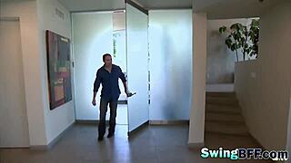 horny couples engage in hot foursome