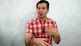 married supervisor fucks employee bareback in factory bathroom at night