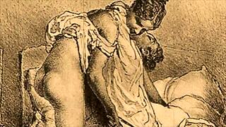 Vintage Erotic Illustration From Comic