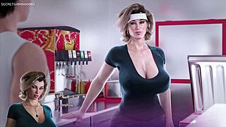 Big Titted Stepmom Ass Creampie