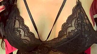 cute student filmed in a nighttime encounter