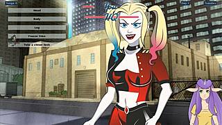 Harley Quinn Blows Trainer Uncensored