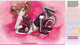 Kurusu Kanako Strips During Arkanoid Gameplay 😏