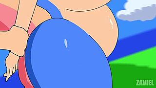 zaviel animation featuring sonia the slughot in a cartoon adventure