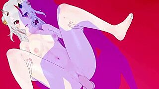 Oozora Subaru and Nakiri Ayame intense Hololive sex