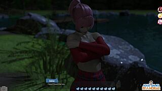 Violet Gets Her Pussy Eaten By The Dock