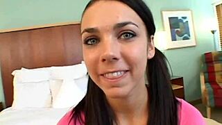 Tiffany Tyler's Petite Throat Fucked With Monster Cock