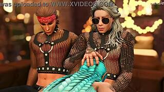 rockstar astarion and halsin double penetrate horny tav - sims 3 - baldurs gate iii - 3d animation