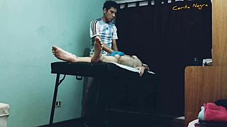 Gay Massage With Intense Happy Ending Blowjob