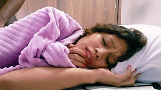 He Shares Bed with Pretty Stepsister for Rough Fuck