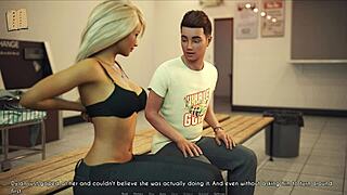 wife and mother-in-law playing a fun game together