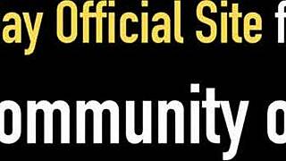 Blonde Sara Jay enjoys tasting