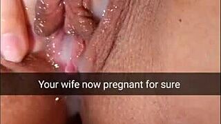 Will my cheating wife get pregnant from these creampies?