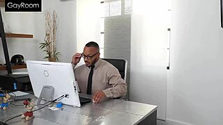 gamer stepson rides stepdads black cock in interracial fun