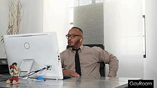 gamer stepson rides stepdads black cock in interracial fun