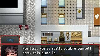 Redhead milf blocks with giant tits in harem hentai ep 14 😍