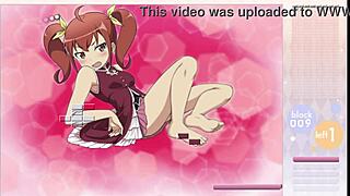 Kurusu Kanako Strips During Arkanoid Gameplay 😏