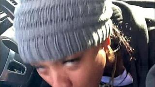 Snowboarder Girl Delivers Sloppy Ball Licking And Face Fucking With Gagging Cum Covered Whore