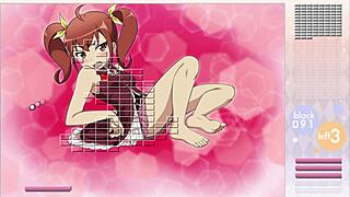 Kurusu Kanako Strips During Arkanoid Gameplay 😏