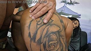 Luana lima shows off saggy tits in first time backstage bareback scene