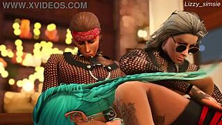 rockstar astarion and halsin double penetrate horny tav - sims 3 - baldurs gate iii - 3d animation
