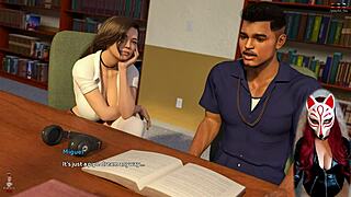 steps of debauchery 21 - sexy college student in white stockings